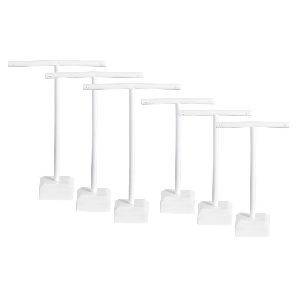 2-6pcs Earring Display Stands Earring Holder Earring Stand Storage Organizer Acrylic Necklace T Rack for Jewelry Necklace