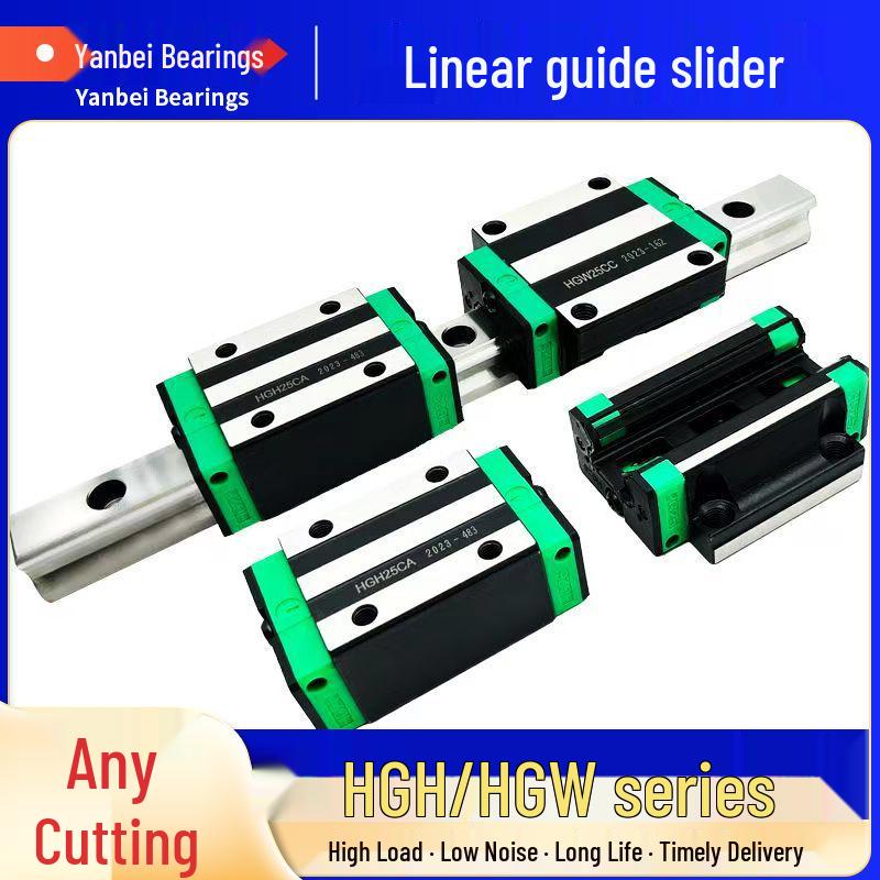 Linear Guideway Slider Rail for HG/HGH/HGW Models (15-55, CC/CA)