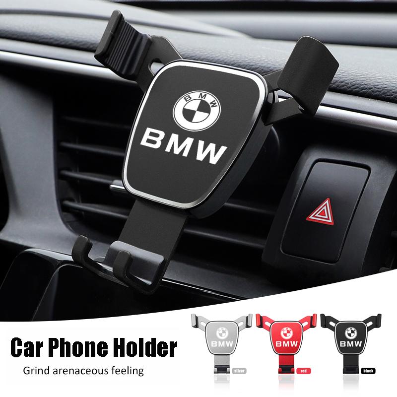 1Pcs Car Phone Holder Gravity Sensing Air Vent Stand Accessories For BMW Performance E60 E90 E39 E87 E36 E92 E70 E91 X3 X5 X1 X2 RL2