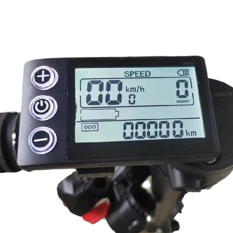Scooters LCD Display Panel Water Resistant Scooters Dashboards Digital Speedometers for Long Distances Cycling Support