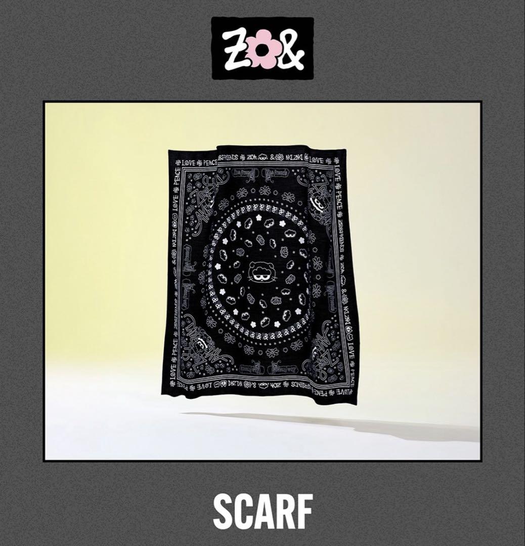 

[Б/У] Шарф ZO&FRIENDS Pop-Up ZOA