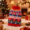 Christmas Dog Jumper Winter Knitted Thick Xmas Cute Dog Sweater Costume Outfit Soft Warm Coats For Small Medium Dogs