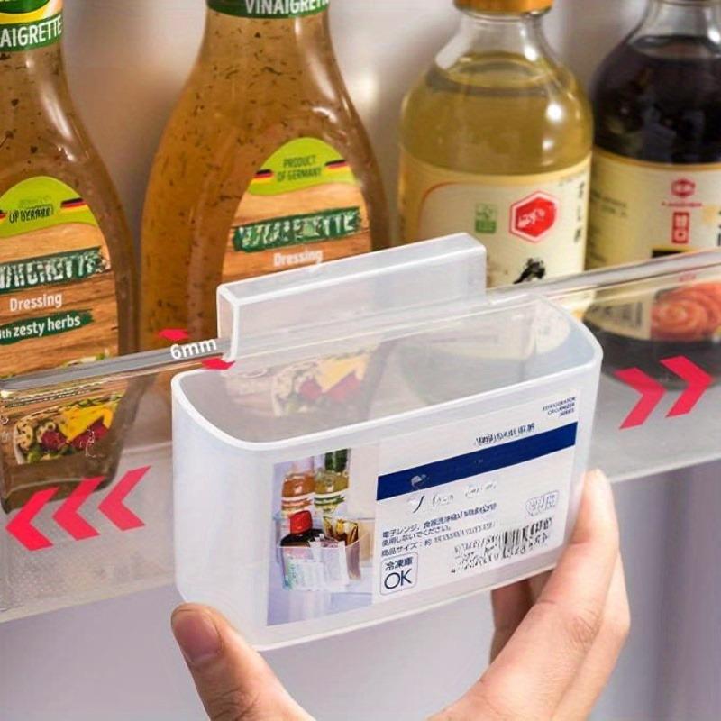 1/5/10/20PCS Space-saving Refrigerator-mounted Cheese Slice Organizer for Condiment Bags and Kitchen Storage