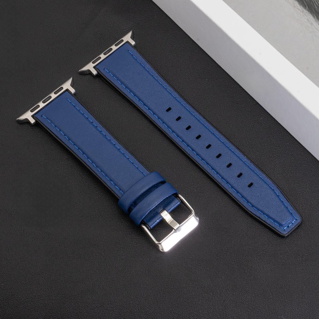 Leather Strap for Apple Watch Band 44mm 49mm 45mm 46mm 42mm 40mm 41mm Sport Bracelet Correa IWatch Series Ultra 10-9-8-7-6-5-SE