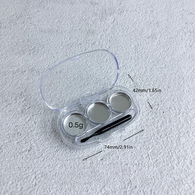 3 In1 Makeup Aluminum Palette Lipstick Concealer Eyeshadow Makeup Organizer Subpackage Tray Dispensing Diy Tool Beauty Container