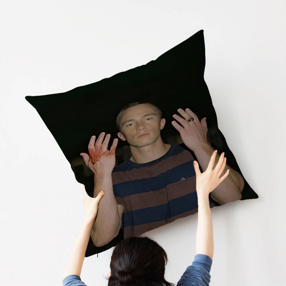 Actor DDrews Starkey Cushion Cover Car Throw Pillow Case For Sofa Car Christmas Gift xcm xcm