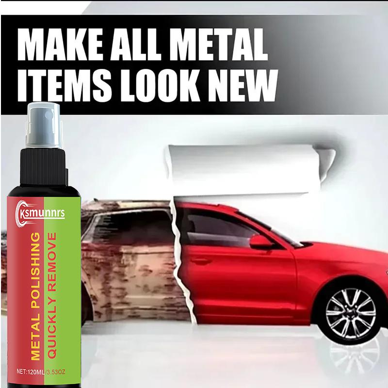 

Rongnian Universal Rust Removal Spray, Iron Out Rust Converter Spray, Metal Rust Remover, for Automobile Parts, Tires, Rims 100ml