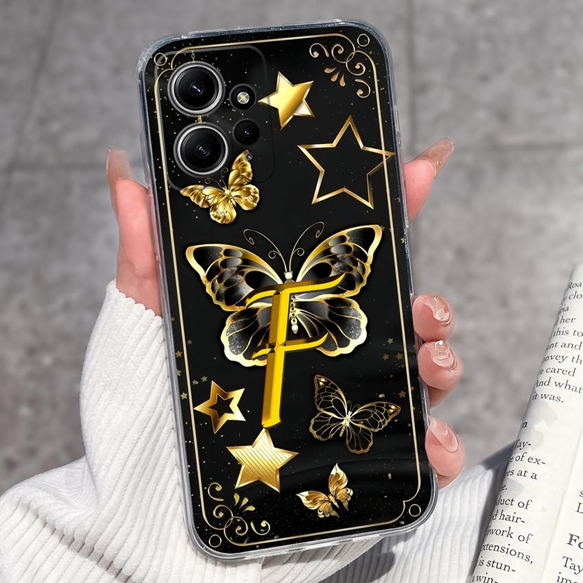 For Redmi Note 12 11 11T Pro Plus 12S 12 Turbo 11S 11SE 5 Plus 5A Pro Phone Cases Star Letters Soft Transparent Silicone Lightweight Back Covers Shell
