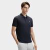 FILA Modern Heritage Simple Logo Polo Shirt Men tops Legendary-Blue F11M431111FNV