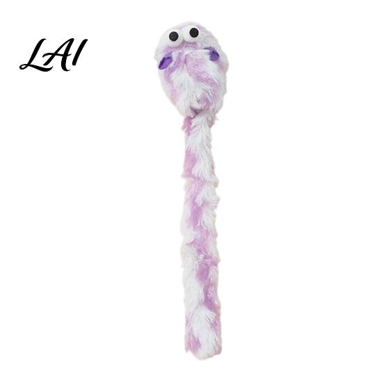 Plush Toy with Catnip Mouse Cat Catnip Long Tail Rat Chew Toy Durable Stuffed for Indoor Kittens Biting Hunting Instinct Stimulation Pet Kitten