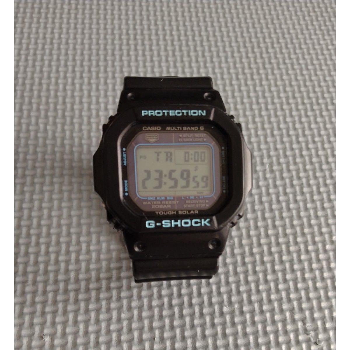 Used CASIO G-SHOCK GW-M5610BA Tough Solar Radio Clock