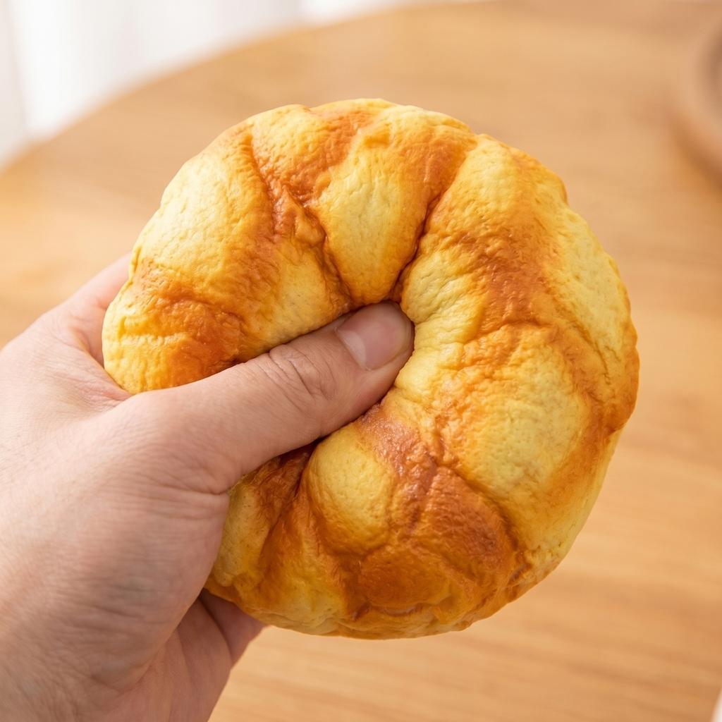 Squishy Bread Toy Slow Rising Stress Relief Squeeze Toy Soft PU Foam Simulation Bakery Pastry Model for Kids and Adults
