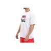 Nike Letter Brand Logo Print Round Neck Drop Shoulder Loose Short Sleeve T-Shirt Men T-Shirt White HJ0578-100