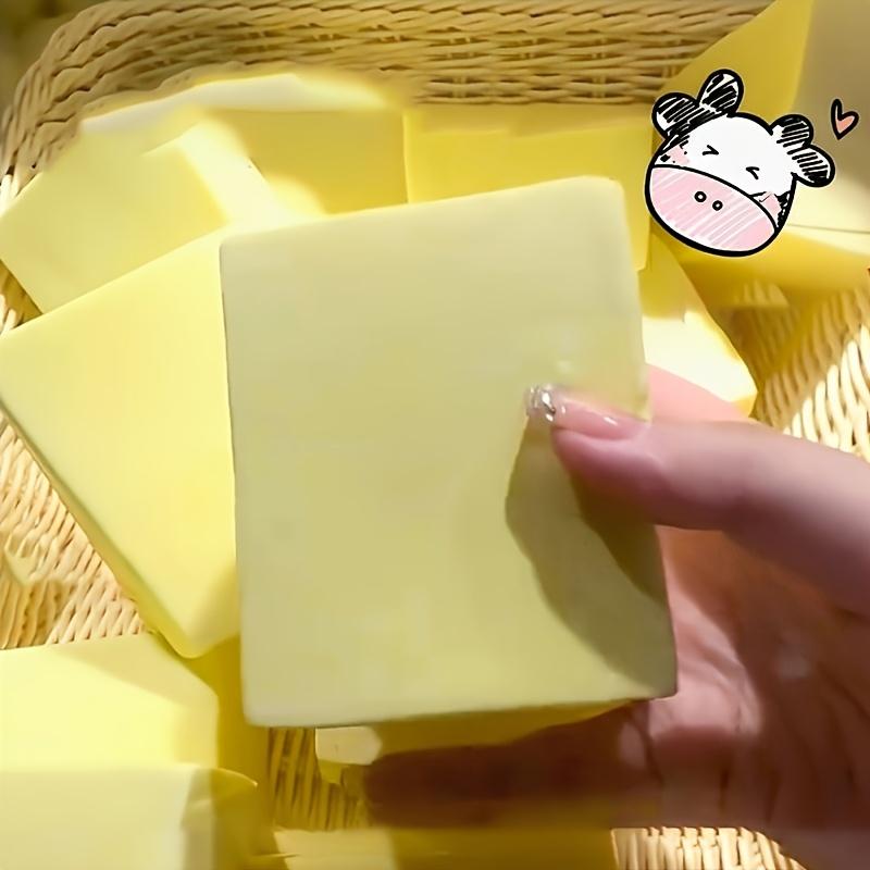 Soft Milk Brick Kneading Pleasure, Milk Aroma, Slow Rebound, Super Easy To Squeeze and Relieve Stress