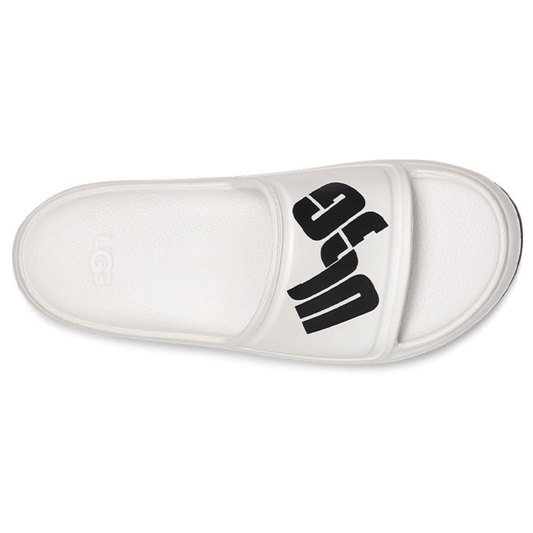 UGG Wilcox Slide Удобные легкие модные сандалии мужские сандалии белые 1129111-WHT 41 — фото 5