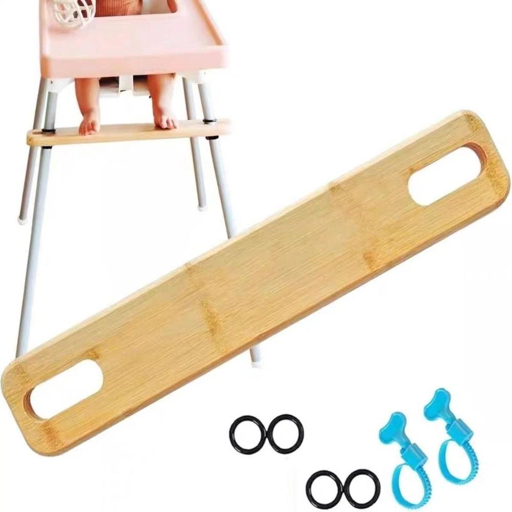 Adjustable Baby Highchairs Pedal 50cm Length Highchair Accessory High Chair Footrest  Home Use