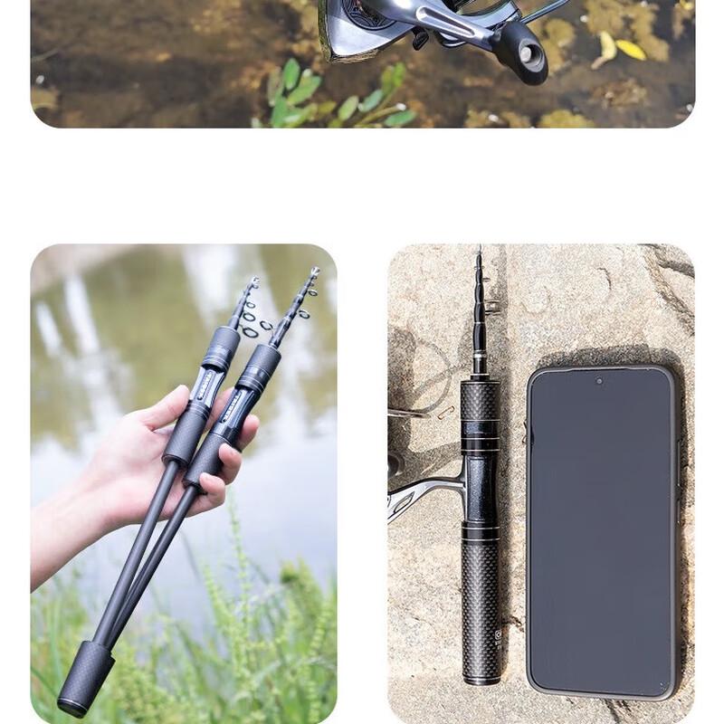 Brangdy Portable Telescopic Baitcasting Rod