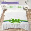 VfL Wolfsburg Pattern Bedding Uilt Set Uilt Cover Pillowcase Home Decoration Birthday Gift (1 * Duvet Cover + 2 * Pillowcase  Without Core)100