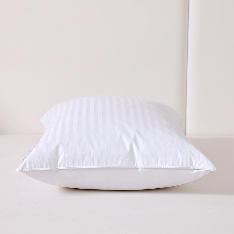 1pc/2pcs/4pcs/6pcs White 10% Goose Down 90% Goose Feather 100% Cotton Flame-Retardant Functional Bed Sleeping Pillow for Sale