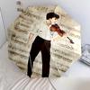 Sherlock Holmes pattern, automatic folding umbrella, portable and foldable design, 8 ribs, a Christmas or birthday gift.