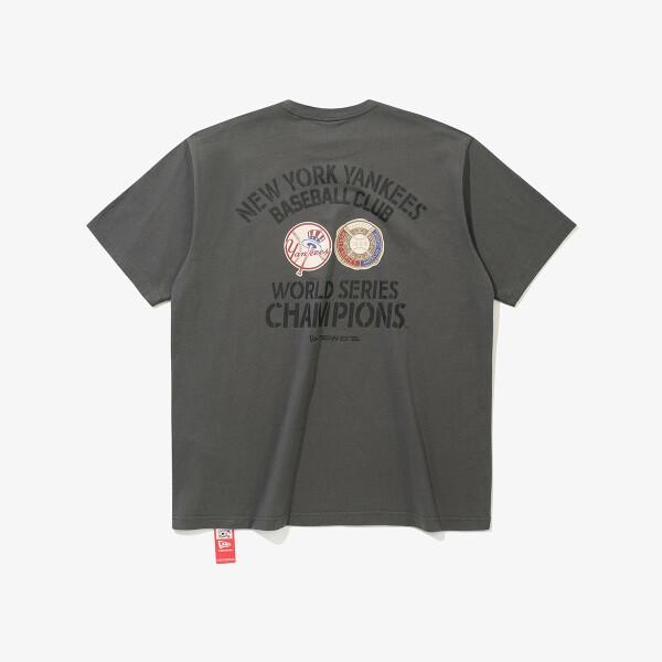 New Era Mlb New York Yankees World Series T shirT Charcoal 15147500