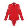 Men's PVC Leather Long Sleeve Leotard Latex Bodysuit Zipper Catsuit Clubwear