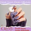 Starry Night Nail Polish: Water-based, Peel-off, No-bake, Quick-drying, Tear-off, Lightly Scented, Clear Top Coat