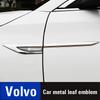Volvo Metal Stickers 2Pcs Car Body Decoration Stickers For Volvo Xc60 Xc90 V40 V60 S60 V50 V90 S80 C40 XC40 V70 XC70 C30 Rdesign