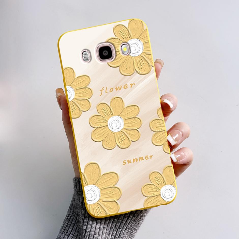 For Samsung Galaxy J7 2016 Novel Style Painting Back Cover Coque For Samsung Galaxy J7 2016 Cute CartoonThick Fashionable Shells