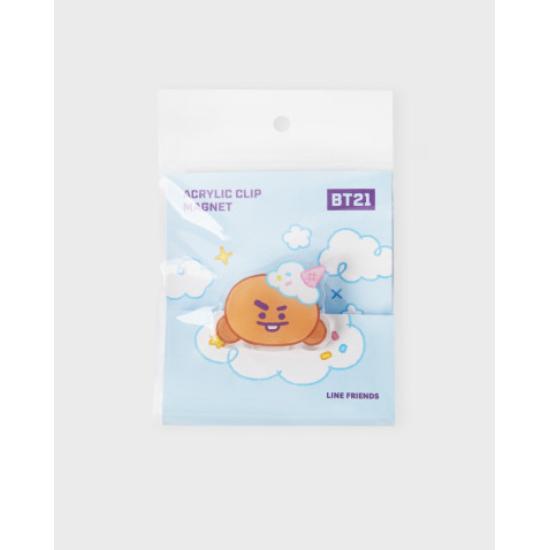 BT21 On The Cloud Edition Acrylic Clip Magnet