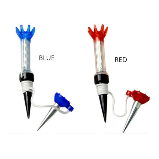 Outdoor Wear-resistant Anti-lost Magnetic 8-claw Golf Tee Ball Nail Accessory