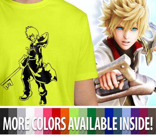 Mens Tee T-Shirt Gift Printed Shirt Kingdom Hearts Magical Collection Ventus