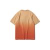 Li Ning Pattern Embroidered Casual Short Sleeve T-Shirt Men Tops Orange AHSR393-2