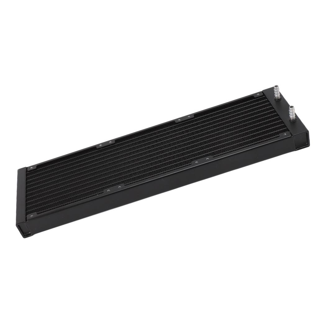 Wasserkühlungsradiator 12 Rohre 22mm Dicke Aluminiumlegierung Computer Wärmetauscher Radiator für 6‑7mm Weichschlauch