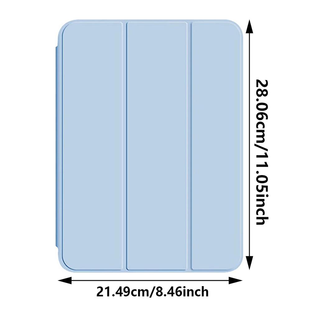 Unisex Liquid Silicone Tablet Case For Apple iPad Pro13 11 2025 8th M5 M4 M2 M1 Pro10.5 Support Auto Sleep/wake Anti-drop Cover