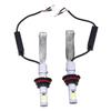 1 Pair Auto Car Headlight Bulbs Waterproof Surper Bright 6500K White External Light 9004/9007