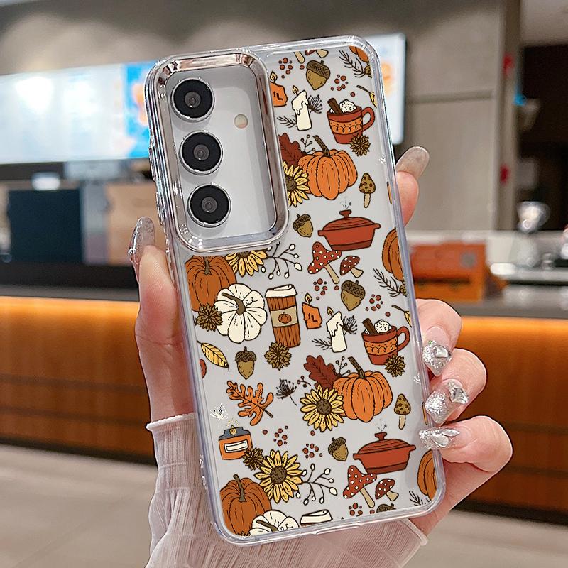 Christmas Ghost Halloween Case For Samsung Galaxy S26 S25 Ultra S24 S23 S22 Plus S21 A16 A17 A26 A36 A37 A54 A55 A56 A57 5G Clear Soft Cover