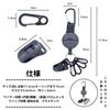 East Leaf Reel Keychain, Stretchable Metal Wire Keychain for Small Keys, ID Cards, Golf, Hiking, Fishing, and Work [Includes 4 Carabiner Clips]