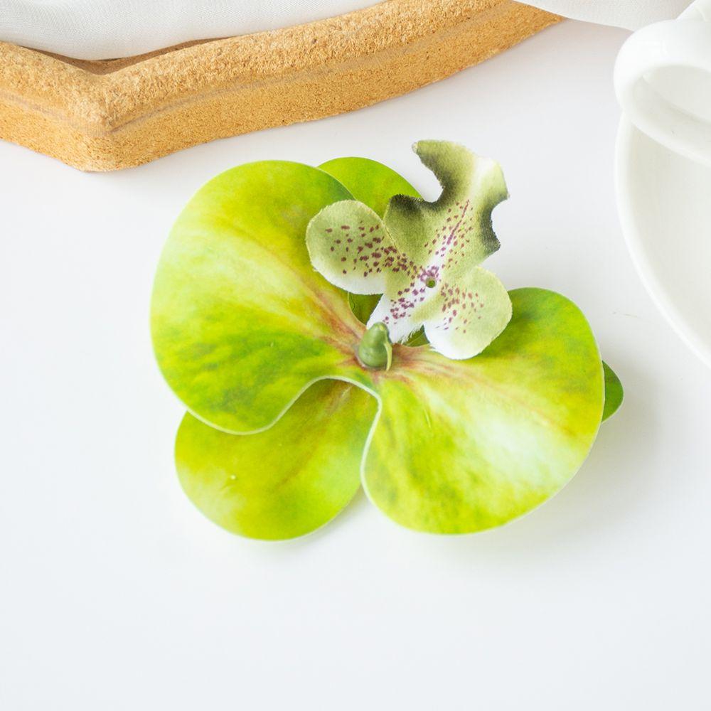 Butterfly Orchid Artificial Flowers Hot Sale Items Festival Wedding Bridal Accessories Headwear Air Clips Diy Gift Box Scrapbook