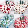 Christmas Printed Tablecloth Creative Pvc Christmas Table Tablecloth Christmas Tabletop Disposable Tablecloth