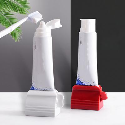 New Bathroom Accessories Toothpaste Squeezer Tooth Paste Dispenser Tube Squeezer Facial Cleanser Press Rolling Holder for Kids