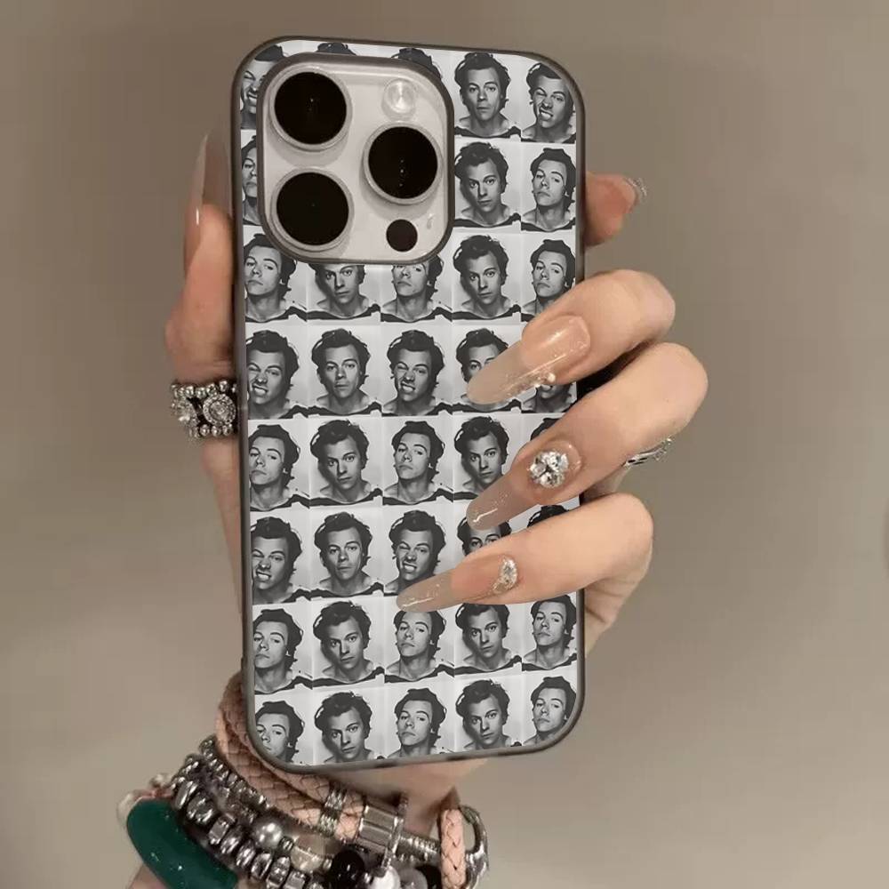 

H-Harrys Music Styles Phone Case For IPhone 17 16 15 14 13 12 11 Corrugated Frosted Soft Cover Anti-Slip iPhone 17pro max