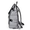 High-Capacity Reflective Casual Backpack with Multifunctional Design