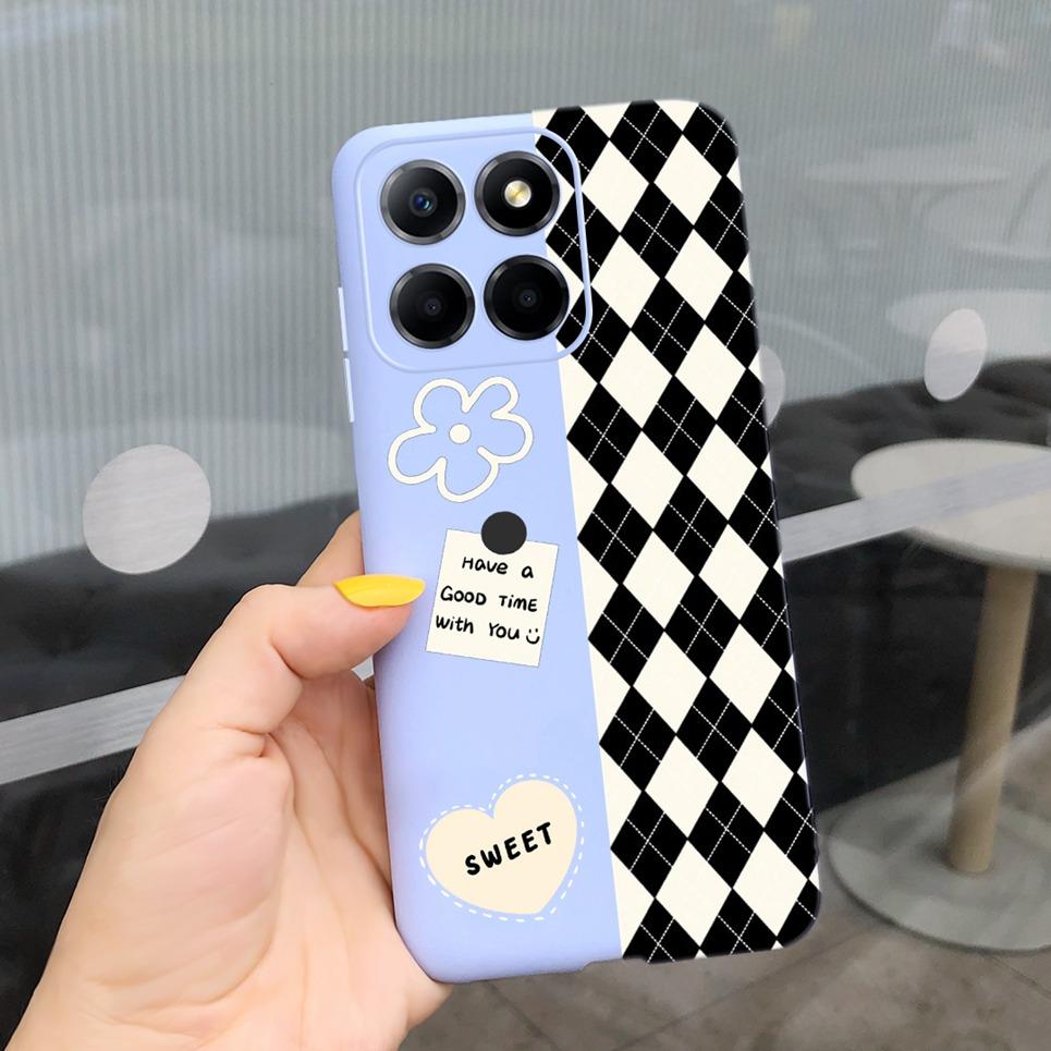 For Honor 70 Lite Case Soft Silicone TPU Phone Back Cover For Huawei Honor 70Lite Honor70 Lite Cases Couple Heart  Funda Coque
