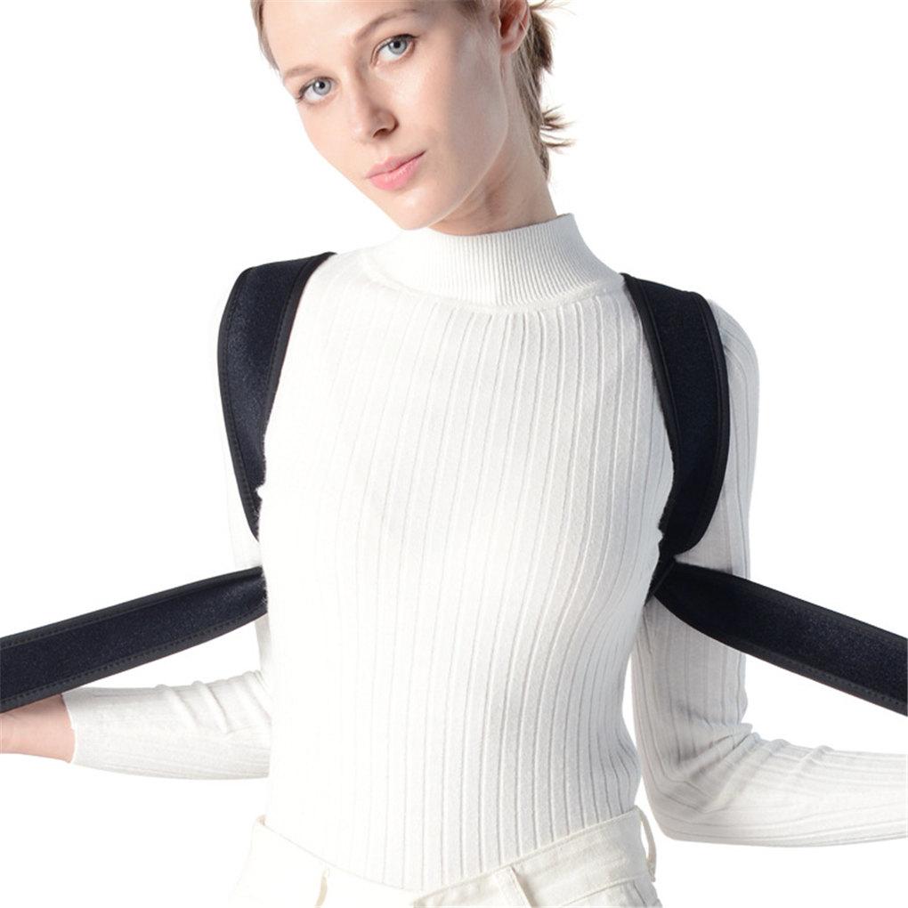 Posture Corrector Adjustable Shoulder Belt Support Kyphosis Correction Brace