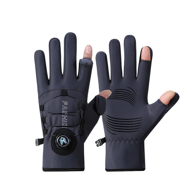 

Men s Winter Warm Cycling Touchscreen Gloves - Velvet Lined, Windproof, Waterproof, for Outdoor Electric Car Cold Protection. One Size