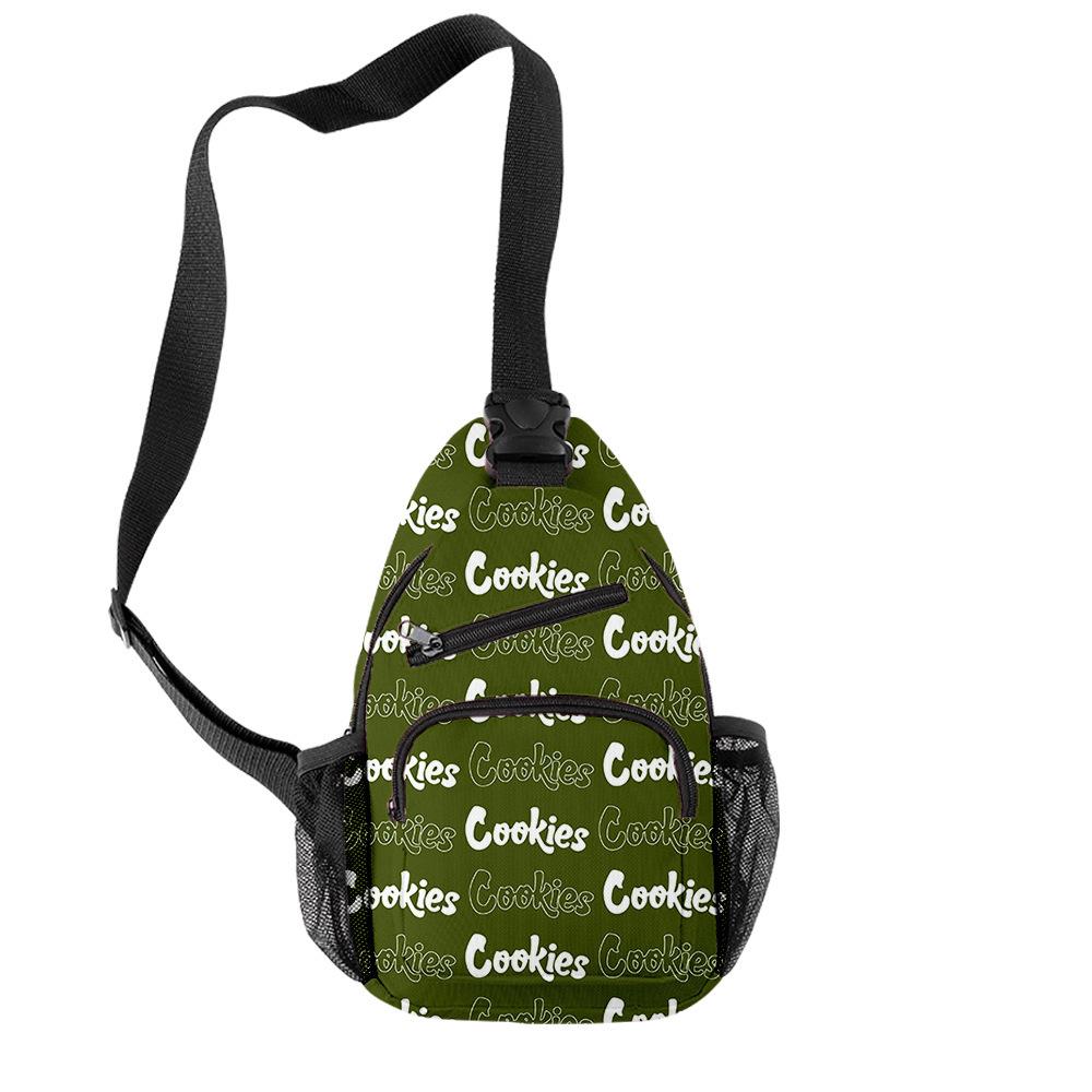 Cook Messenger Bag, Breast Bag, Wear-Resistant And Anti-Splashing Oxford Cloth Shoulder Bag, Casual Outdoor Bag.