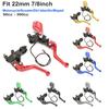 22mm Motorcycle Brake Clutch Pump Master Cylinder Handles Lever Handlebar Hydraulic Clutch Accessories For ATV Electric Moto