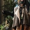 Johnature Women Vintage Print Floral Vests Coats Spring Chinese Style Warm Belt Female Coats