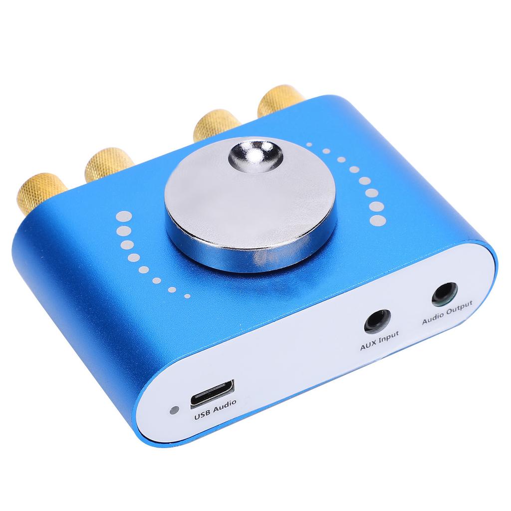 Bluetooth Power Amplifier 20W+20W 2 Channels Stereo Digital Speaker Audio Player DC8-24V